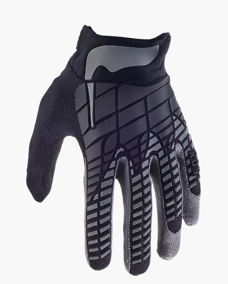 FOX Handschuhe 360 Fluo Schwarz Grau Gr. M