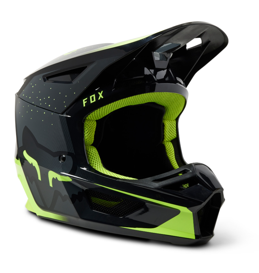 Helmet FOX V2 Vizen schwarz-gelb