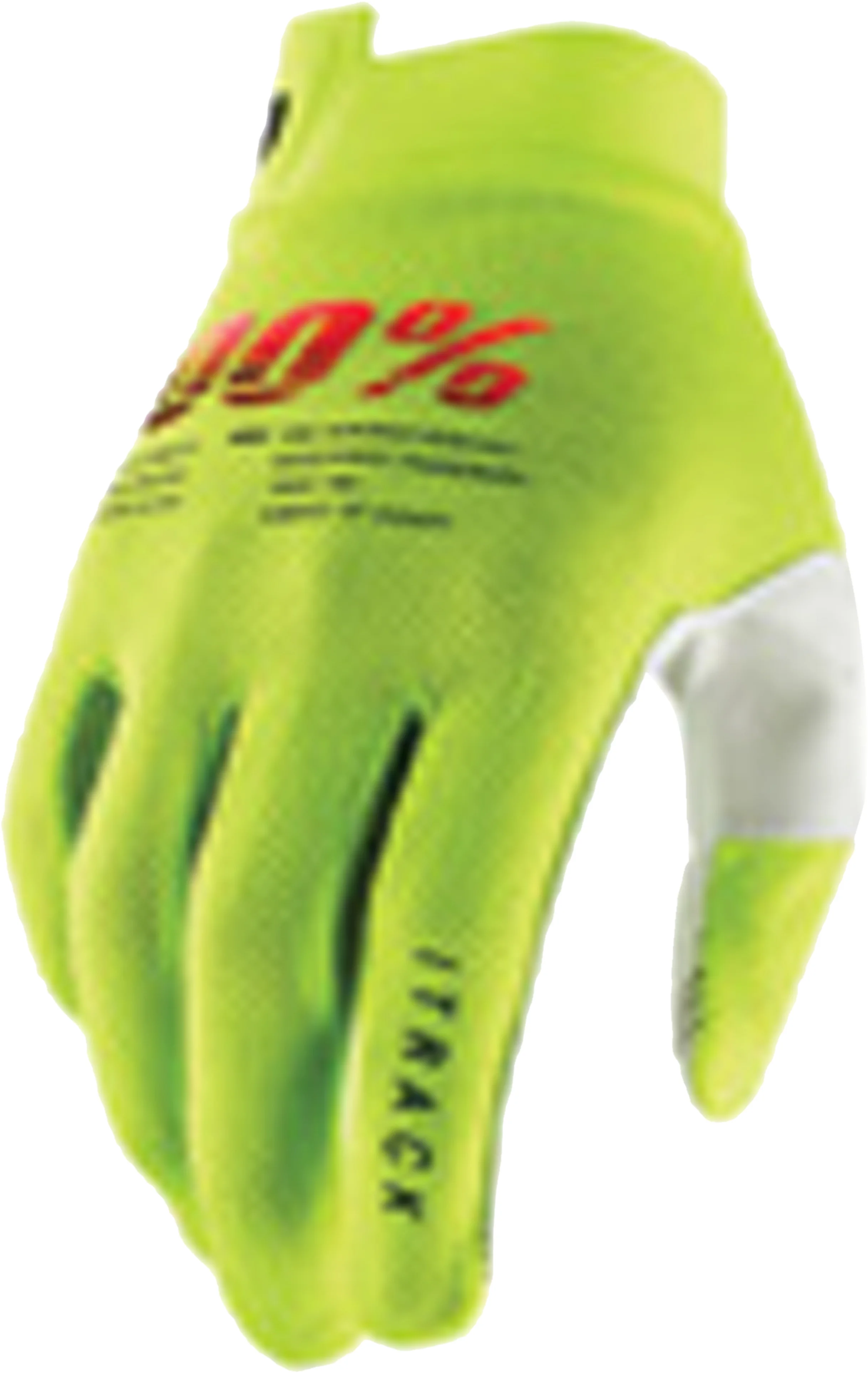 100% iTrack Handschuhe gelb fluo Gr. S