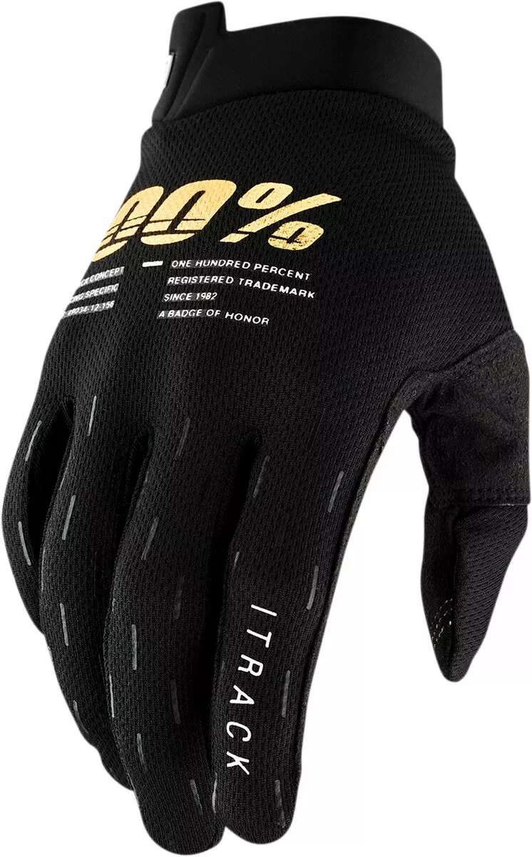 100% iTrack Handschuhe schwarz