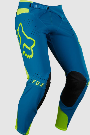 Pant FOX Flexair Teal Moth Le Pant türkis