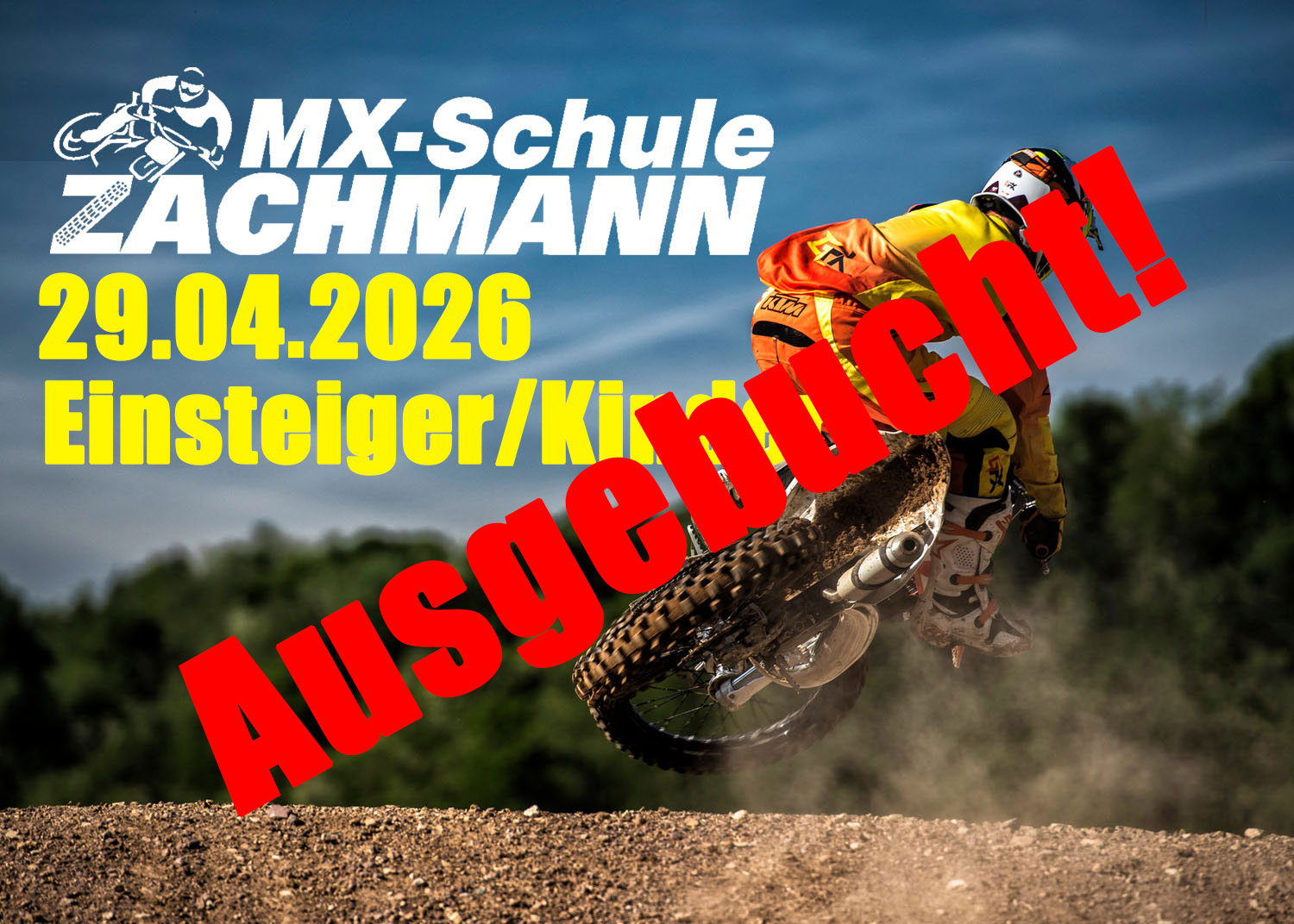 Nr. 2 | Motocross Kurs 29. April 2026 | Einsteiger & Kinder