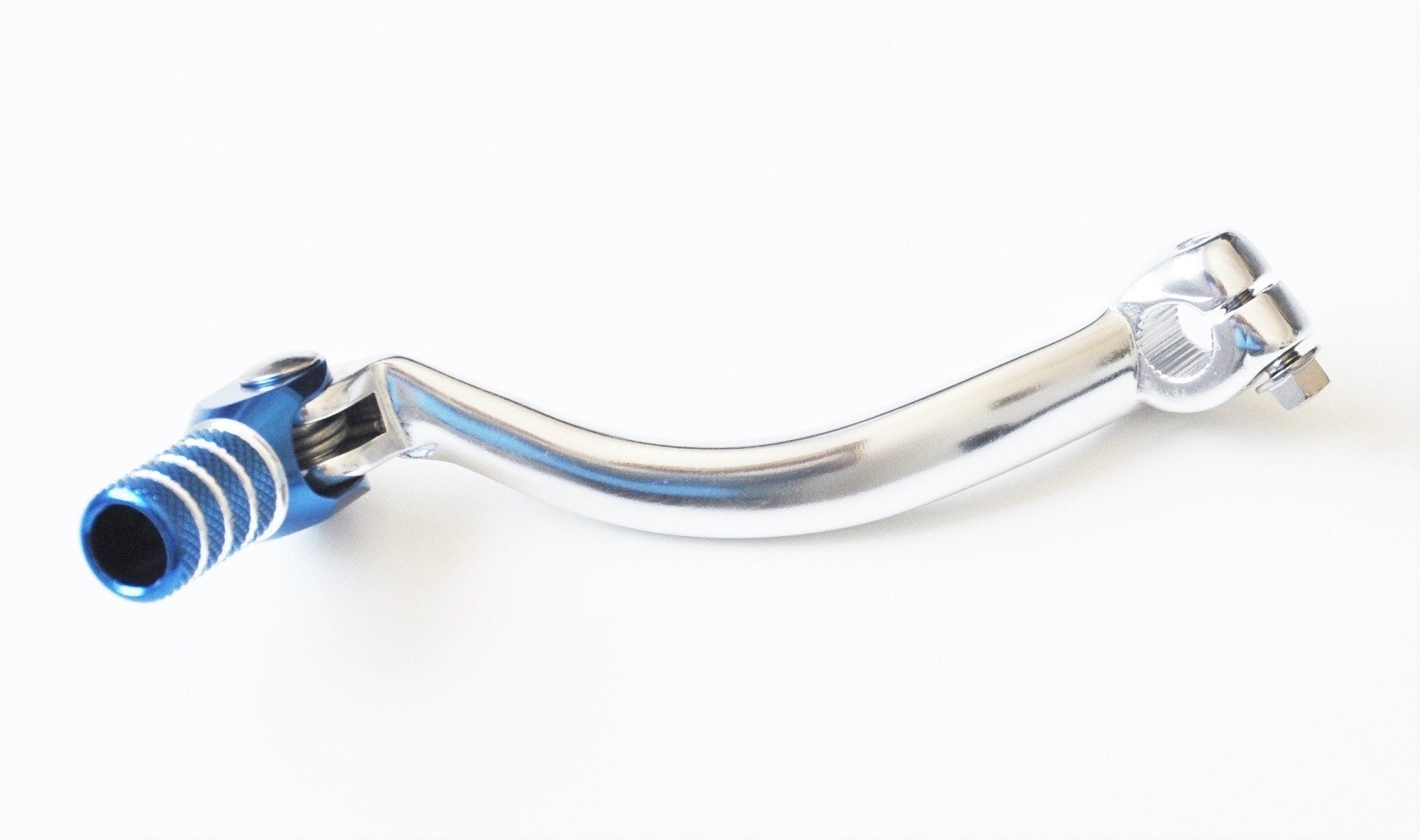 H-ONE Schalthebel Race passend für Suzuki silber-blau