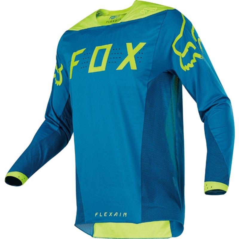 Jersey FOX Flexair Teal Moth Limited Edition