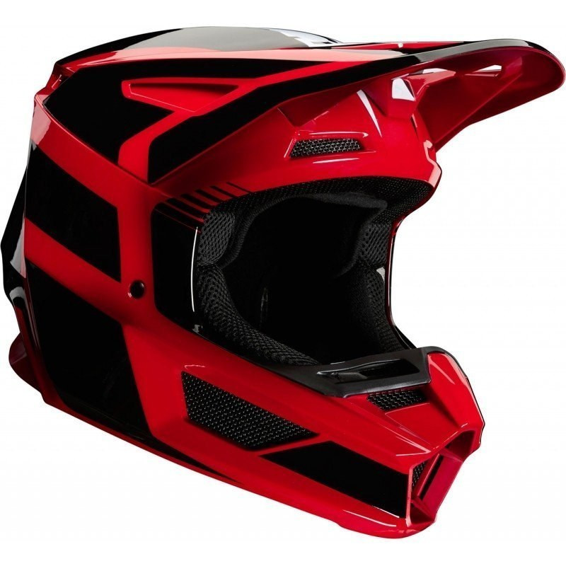 Helmet FOX V2 HAYL rot Gr. YM - Kinder