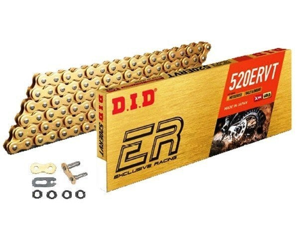 DID Kette 520 ERVT Gold Racing X-Ring T520/G118